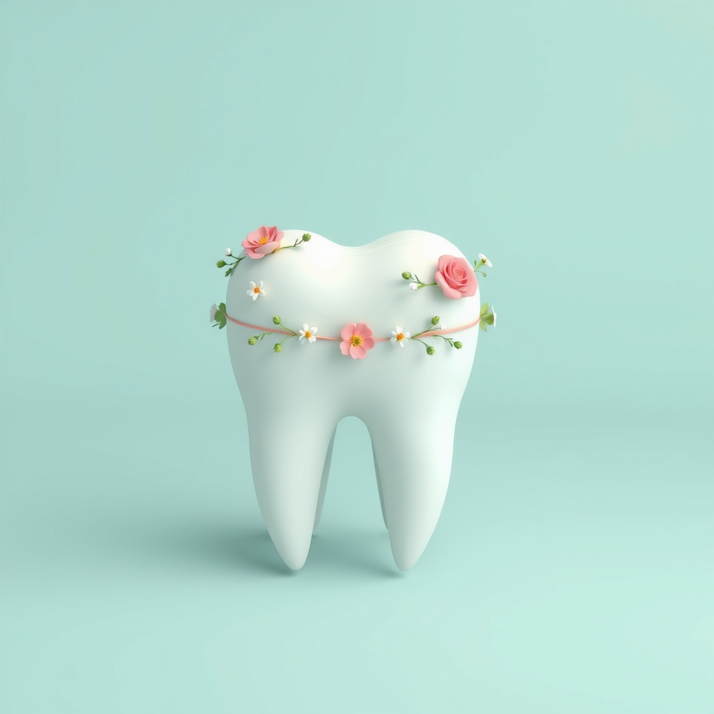 Illustration: A Bride and Groom's Guide to Dental Prep Before the Wedding