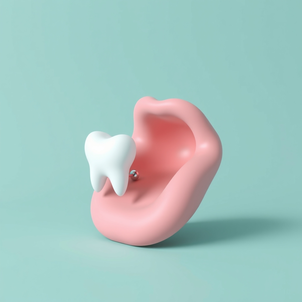 Illustration: How Tongue, Lip, and Cheek Piercings Affect Your Teeth and Gums