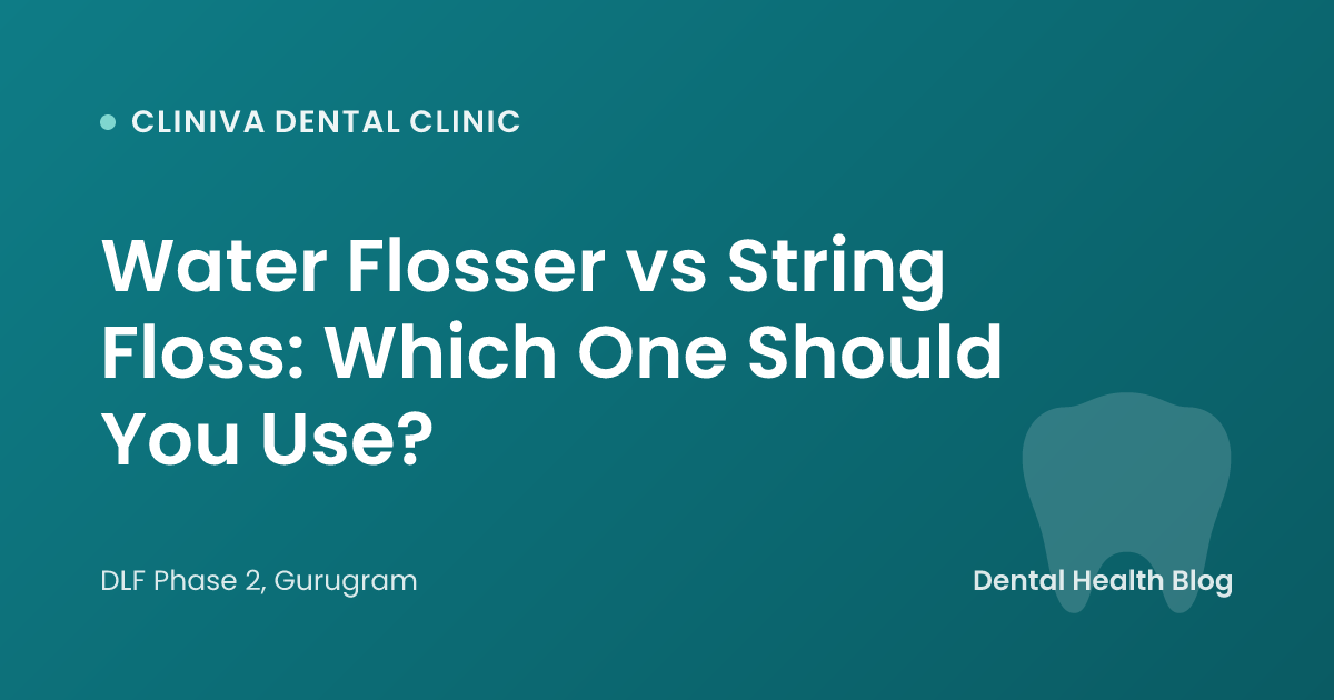 Water Flosser vs String Floss: Which One Should You Use?